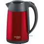 Bosch TWK3P424 vedenkeitin 1,7 L 2400 W harmaa, punainen