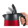 Bosch TWK3P424 vedenkeitin 1,7 L 2400 W harmaa, punainen