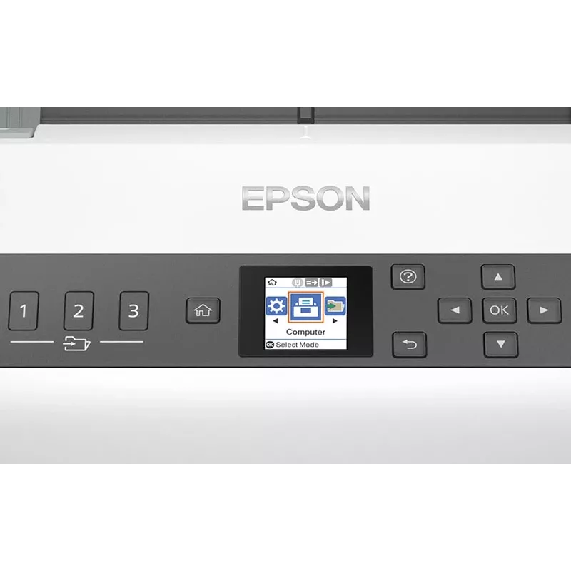 Epson DS-730N syöttöskanneri 600 x 600 DPI A4 musta, harmaa