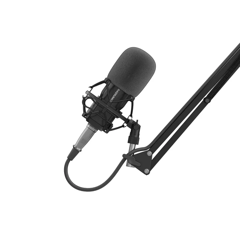 GENESIS Radium 300 XLR musta studiomikrofoni