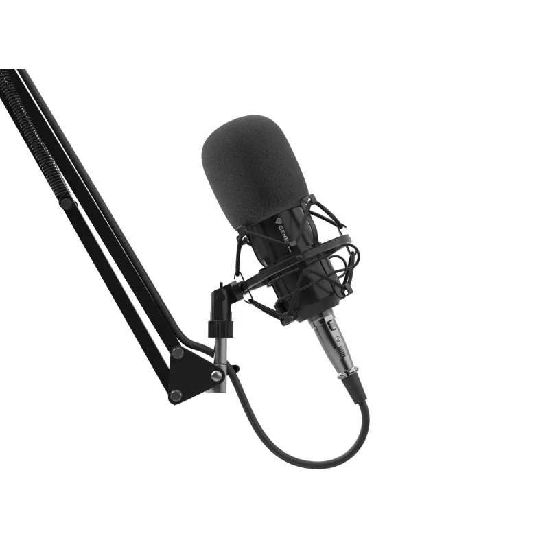GENESIS Radium 300 XLR musta studiomikrofoni
