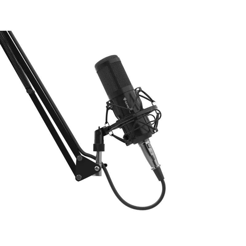 GENESIS Radium 300 XLR musta studiomikrofoni