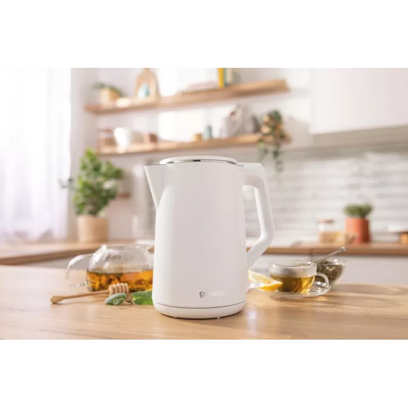 Gorenje 737894 -vedenkeitin 1,5 L 2200 W valkoinen