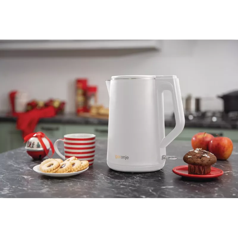 Gorenje 737894 -vedenkeitin 1,5 L 2200 W valkoinen