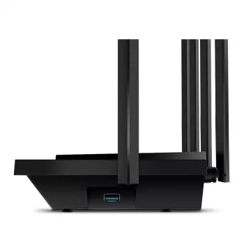 TP-Link Archer AX5400 Dual-Band Gigabit Wi-Fi 6 -reititin, musta