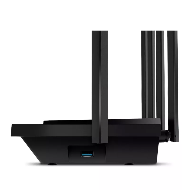 TP-Link Archer AX5400 Dual-Band Gigabit Wi-Fi 6 -reititin, musta