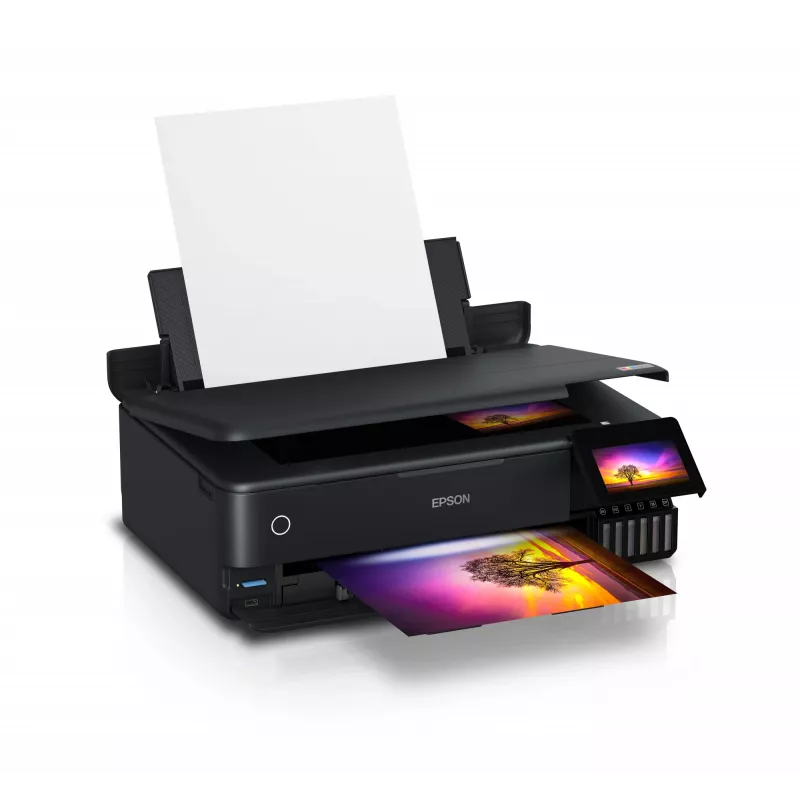 Monitoimi-mustesuihkutulostin Epson EcoTank L8180 — A3+, väri, 5760x1440 DPI, 32 ppm, duplex, Wi‑Fi, Ethernet