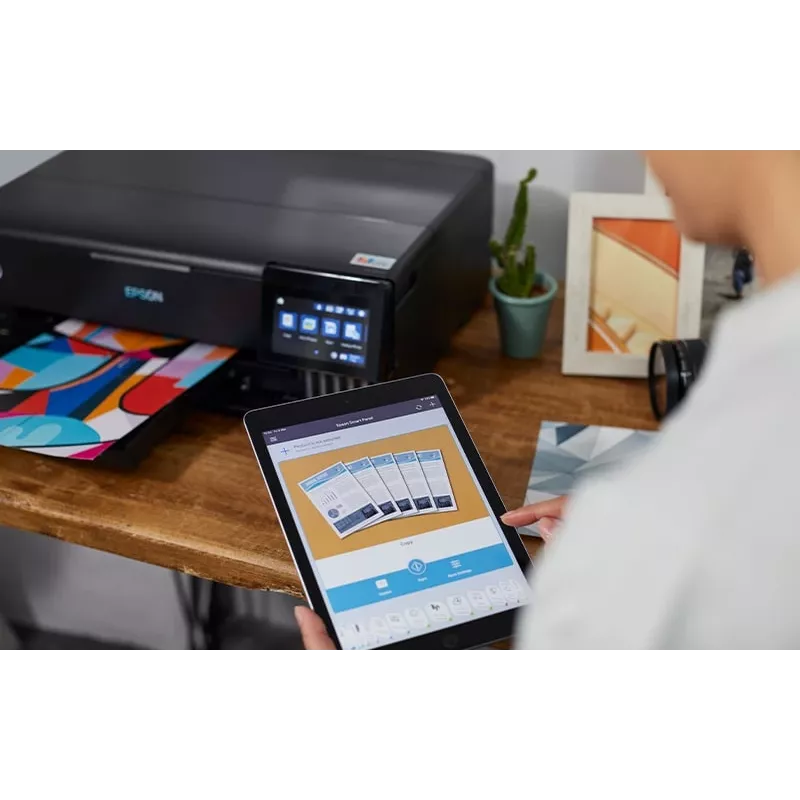 Monitoimi-mustesuihkutulostin Epson EcoTank L8180 — A3+, väri, 5760x1440 DPI, 32 ppm, duplex, Wi‑Fi, Ethernet