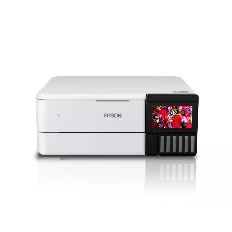 Monitoimi-mustesuihkutulostin Epson EcoTank L8160 — väritulostus, 5760x1440 DPI, 32 ppm, A4, Wi‑Fi, duplex