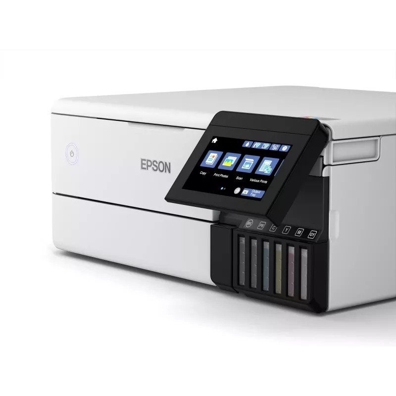 Monitoimi-mustesuihkutulostin Epson EcoTank L8160 — väritulostus, 5760x1440 DPI, 32 ppm, A4, Wi‑Fi, duplex
