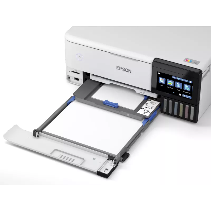 Monitoimi-mustesuihkutulostin Epson EcoTank L8160 — väritulostus, 5760x1440 DPI, 32 ppm, A4, Wi‑Fi, duplex
