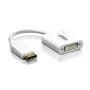ATEN DisplayPort-DVI-muunnin, PC: jopa UXGA / HDTV: jopa 1080i,1080p