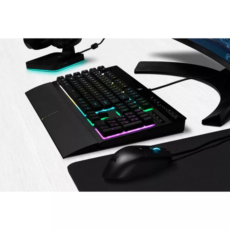 CORSAIR pelinäppäimistö - K55 RGB Pro Qwerty Us