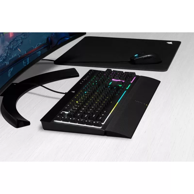 CORSAIR pelinäppäimistö - K55 RGB Pro Qwerty Us