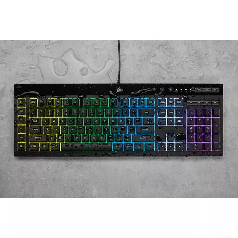 CORSAIR pelinäppäimistö - K55 RGB Pro Qwerty Us