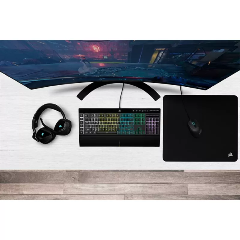 CORSAIR pelinäppäimistö - K55 RGB Pro Qwerty Us