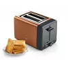 Leivänpaahdin Bosch TAT4P429 2 viipaletta 970 W musta/ruskea, kompakti ruostumaton teräs