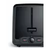 Leivänpaahdin Bosch TAT4P429 2 viipaletta 970 W musta/ruskea, kompakti ruostumaton teräs