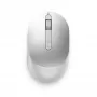 DELL Pro Premium Compact hiiri – MS7421W – platina-hopea, molempikätinen, optinen, RF Wireless + Bluetooth, 1600 DPI, platina, hopea (avattu pakkaus)