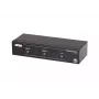 ATEN 2x2 4K HDMI-matriisikytkin, jopa 15 m, AV-matriisikytkin, 10,2 Gbit/s, 340 MHz, 4096 x 2160 pikseliä, 4096 x 2160, 3840 x 2160, musta