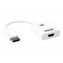 ATEN True 4K DisplayPort - HDMI aktiivinen adapteri, 4096 x 2160 pikseliä, 60 Hz, valkoinen, aktiivinen videomuunnin, 0 - 50 °C, -20 - 60 °C