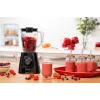 Tehosekoitin Tefal BL4208 — 600 W, 1,25 l muoviastia, 2 nopeutta, jään murskaus, musta
