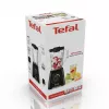 Tehosekoitin Tefal BL4208 — 600 W, 1,25 l muoviastia, 2 nopeutta, jään murskaus, musta