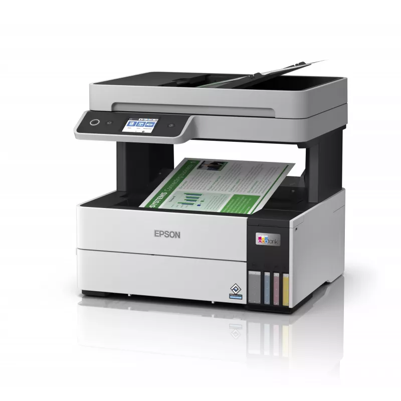 Monitoimitulostin Epson EcoTank L6460 — mustesuihku väri, 4800x1200 dpi, 37 ppm, A4 duplex, Wi‑Fi, Ethernet