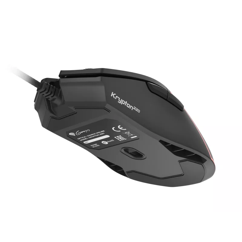 GENESIS Krypton 220 pelihiiri oikeakätinen USB Type-A optinen 6400 DPI