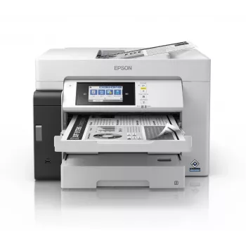 Monitoimilaite Epson M15180 — yksivärinen mustesuihkutulostus, 4800x1200 DPI, väriskannaus 1200x1200, A4, Wi‑Fi, Ethernet, duplex