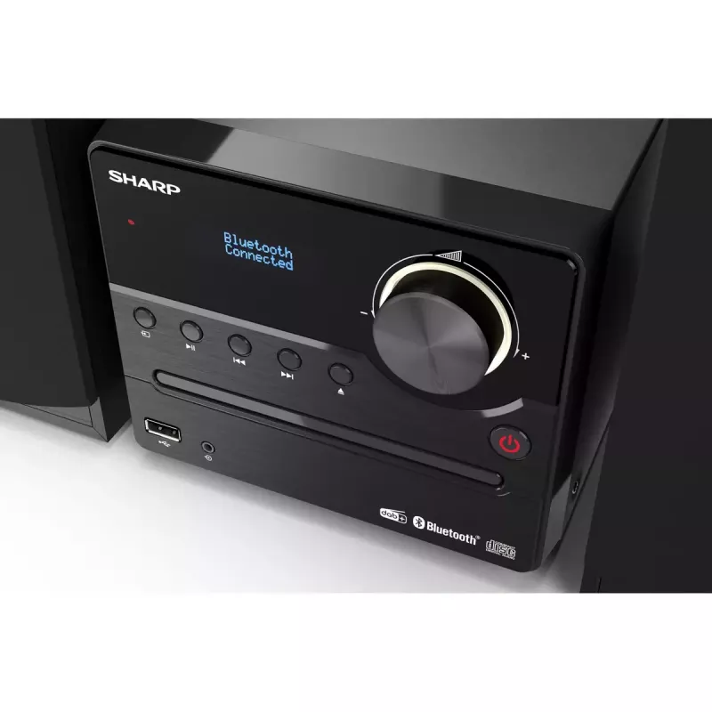 Sharp XL-B517D kotiaudiomikrojärjestelmä 45 W musta