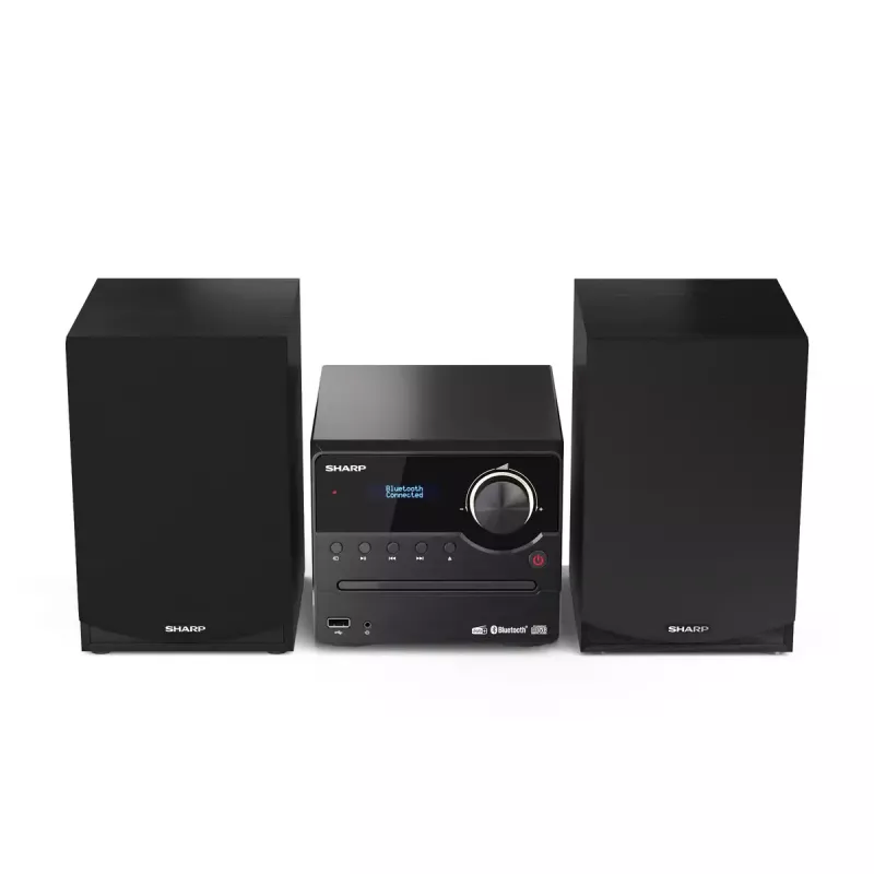 Sharp XL-B517D kotiaudiomikrojärjestelmä 45 W musta