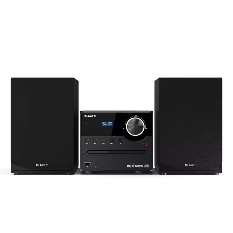 Sharp XL-B517D kotiaudiomikrojärjestelmä 45 W musta