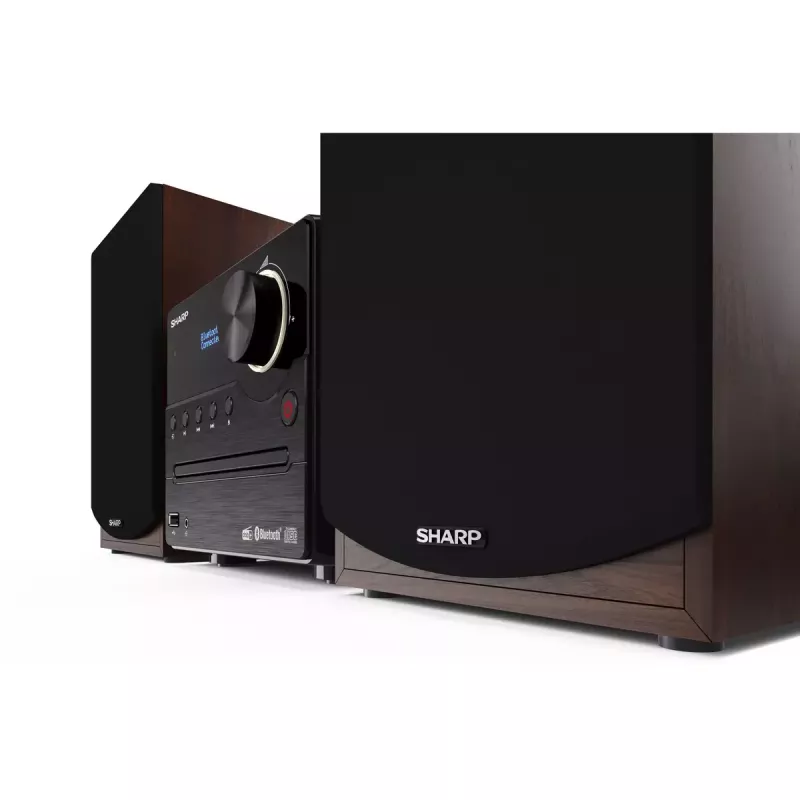 Sharp XL-B517D kotiaudiomikrojärjestelmä 45 W ruskea
