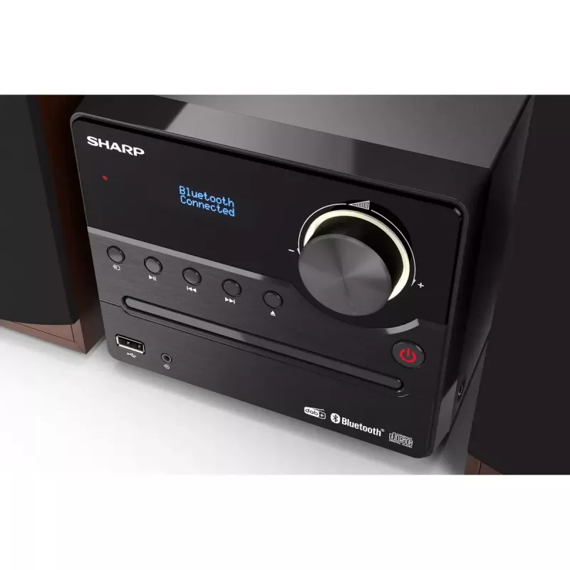 Sharp XL-B517D kotiaudiomikrojärjestelmä 45 W ruskea