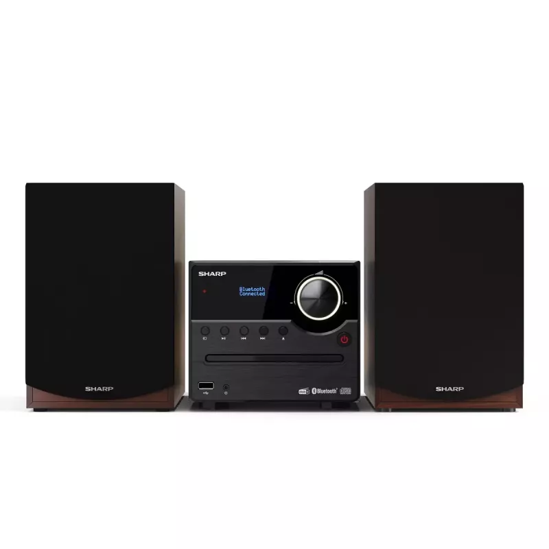 Sharp XL-B517D kotiaudiomikrojärjestelmä 45 W ruskea