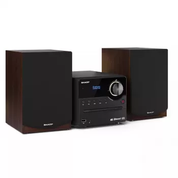 Sharp XL-B517D kotiaudiomikrojärjestelmä 45 W ruskea
