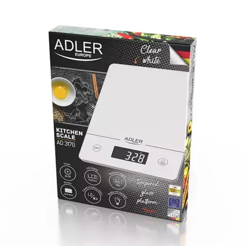 Elektroninen keittiövaaka Adler AD 3170