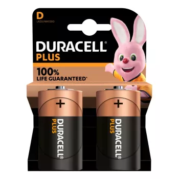 Duracell Plus 100 C kertakäyttöparisto alkaline