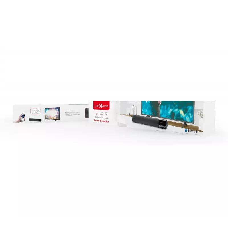 Kannettava stereokaiutin Gembird SPK-BT-BAR400-01