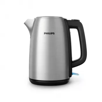 Philips Viva Collection HD9351/90 vedenkeitin, 1,7 L, 2020 W, metalli, vedenmäärän ilmaisin, langaton, suodatin