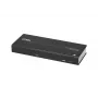 ATEN 4-porttinen True 4K at 60Hz (4:4:4), HDMI-jakaja, HDMI, 4x HDMI, 4096 x 2160 pikseliä, musta, metalli, 4K Ultra HD