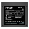 ATX-virtalähde DeepCool PF650 650 W, 80 PLUS White, 120 mm:n tuuletin, ei modulaarinen