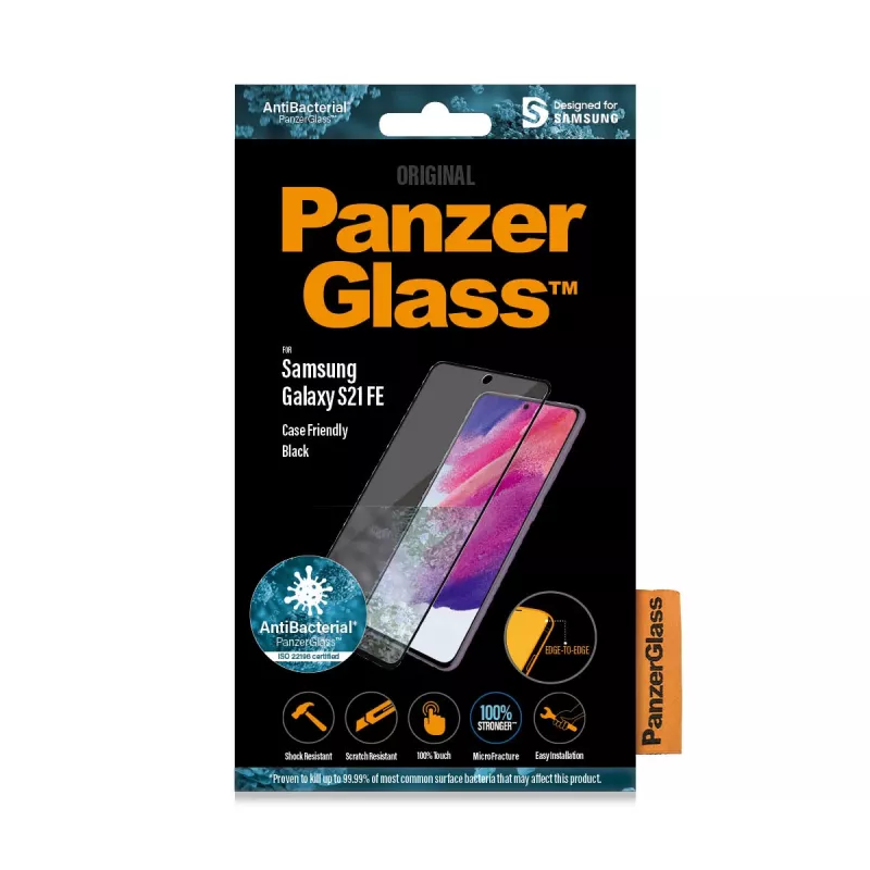 PanzerGlass näytönsuojalasi Samsung Galaxy S21 FE:lle