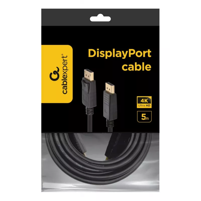 GEMBIRD DisplayPort-kaapeli 4K V1.2 - 5 m