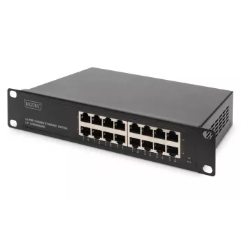 DIGITUS 16-porttinen Gigabit Ethernet -kytkin 10