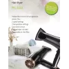 Hiustenkuivaaja Mesko MS 2249 2000 W musta/pinkki