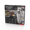 Hiustenleikkuukone Adler AD 2831 hopea ruostumaton teräs V-muotoinen 1 mm