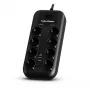 CyberPower P0820SUF0-DE ylijännitesuoja musta 8 AC-lähtöä 200 - 250 V 1,8 m