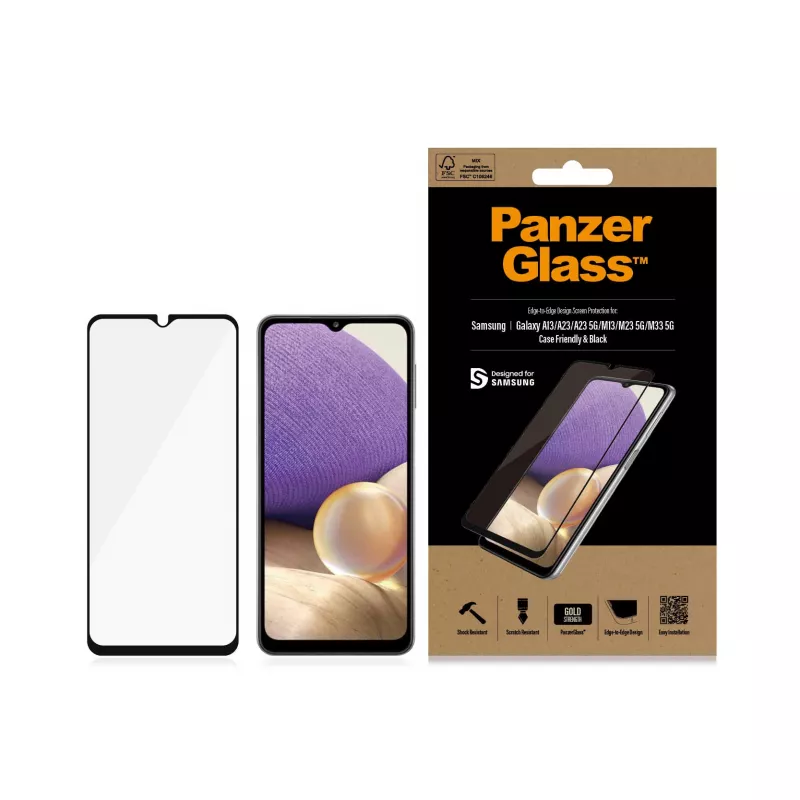 PanzerGlass ® näytönsuojakalvo Samsung Galaxy A13 | A23 | A23 5G | M13 | M23 5G | M33 5G